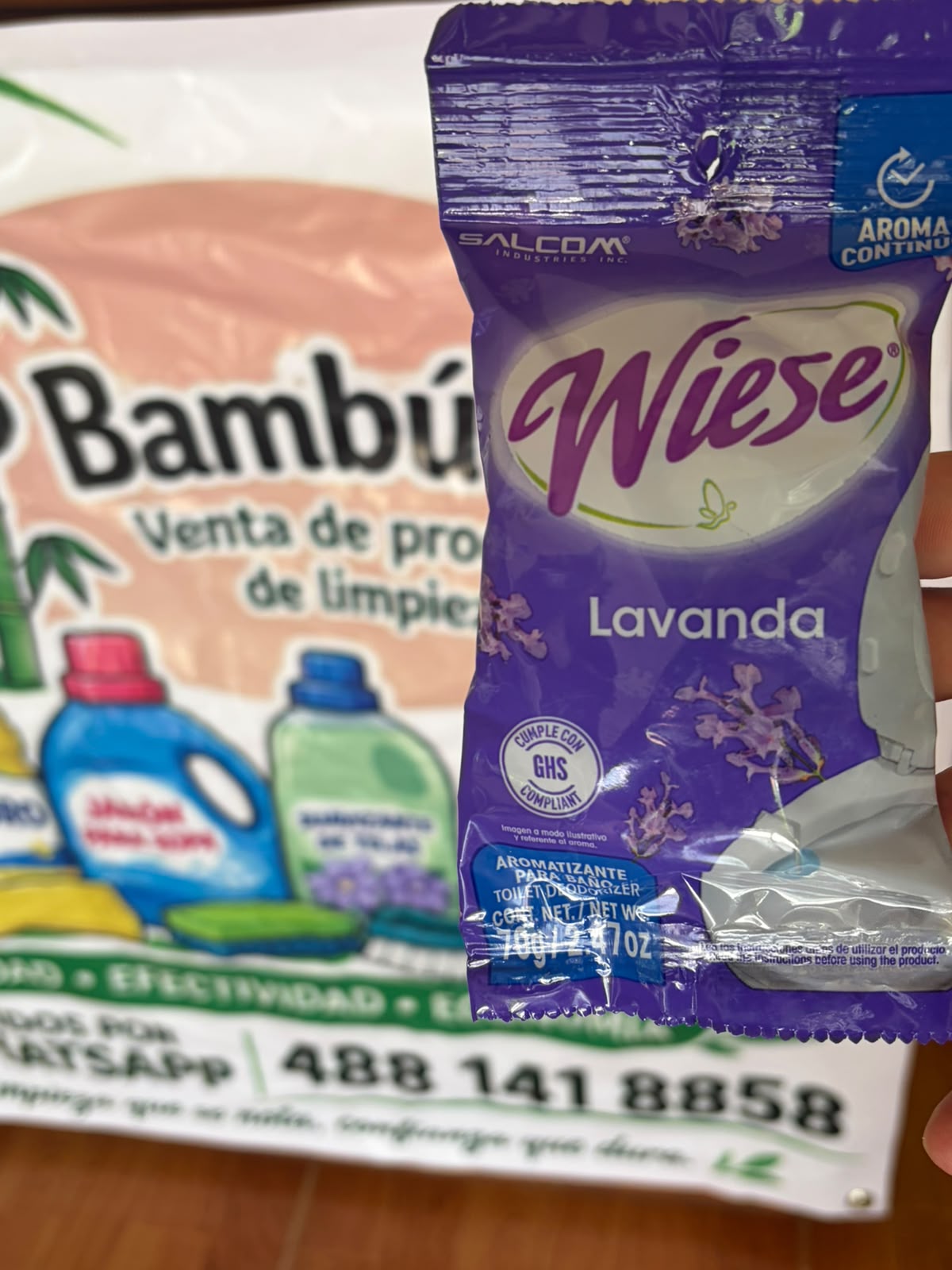 Aromatizante para baño Wiese 120